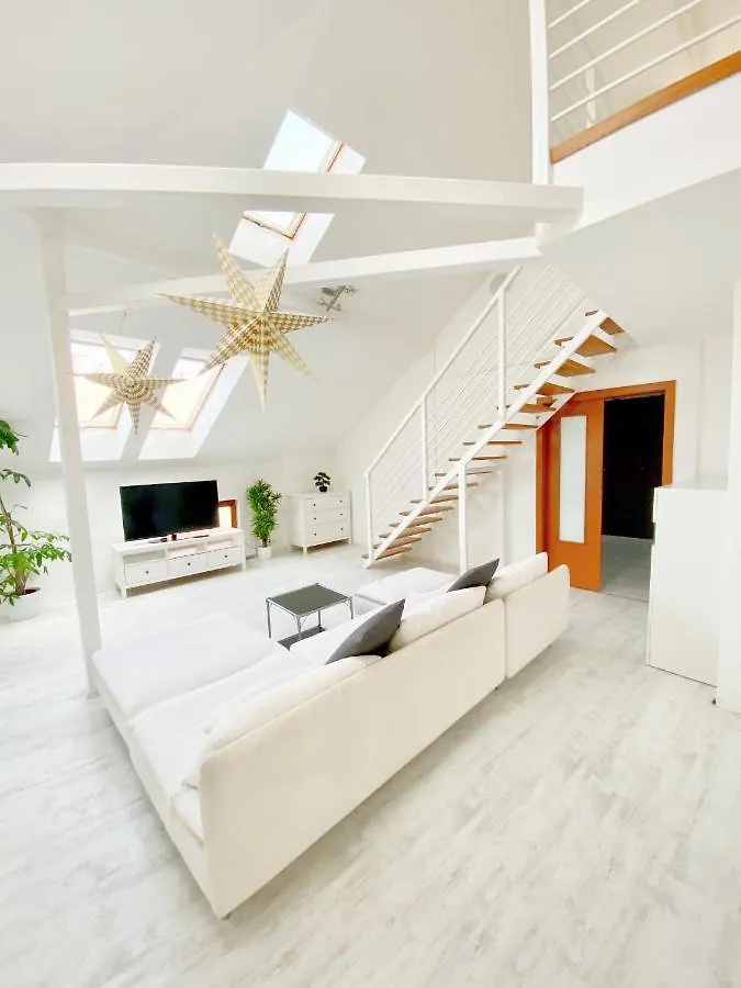 Loft With Rooftop And Free Parking In Garage Budapest